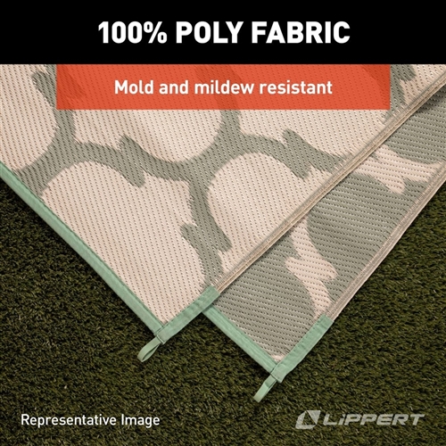 Lippert 2021028034 Reversible All-Weather Patio Mat